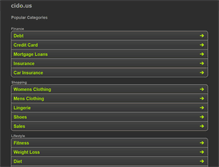 Tablet Screenshot of cido.us